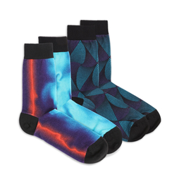 Men's Bamboo Crew Socks 2-Pack