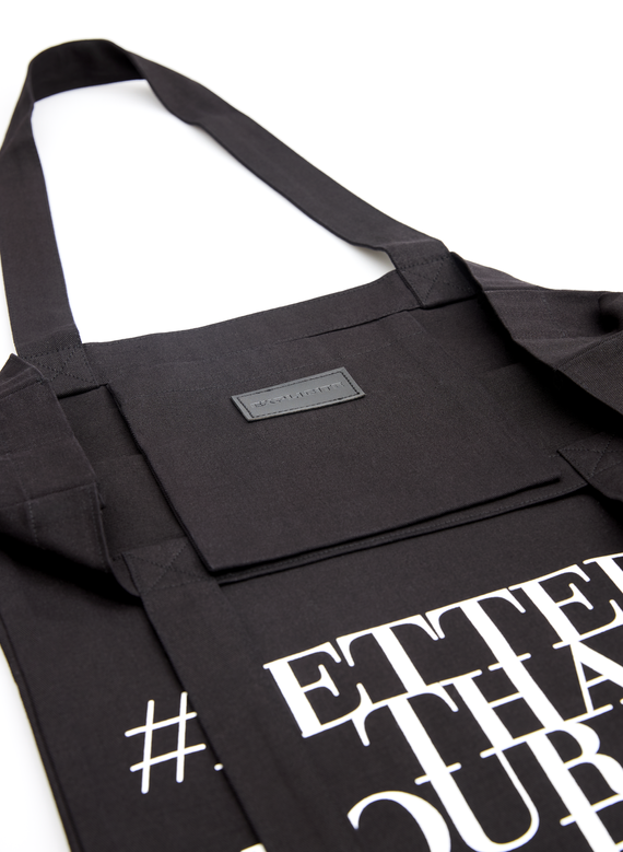 EXPLICITE Cotton Print Tote Bag