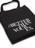 EXPLICITE Cotton Print Tote Bag 